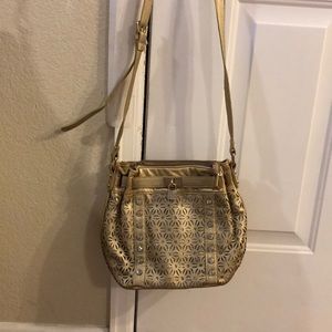 Gold Satchel